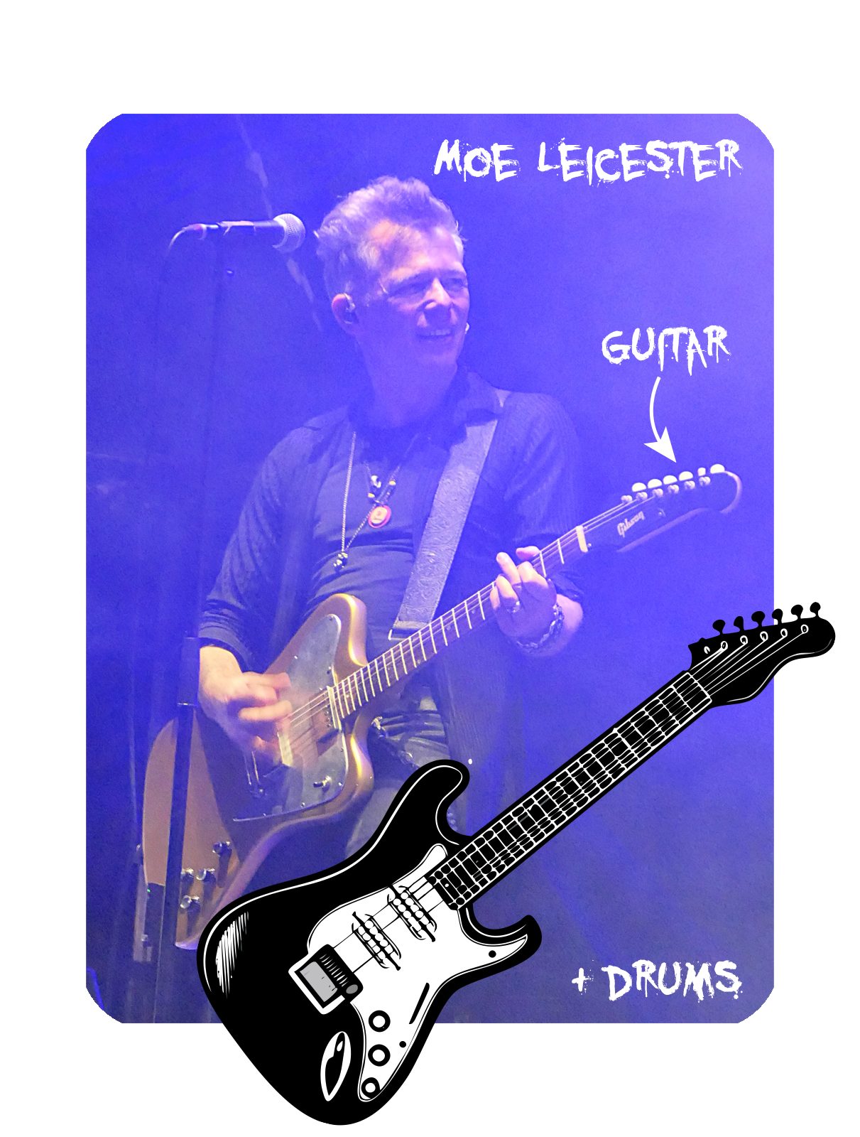 Musiker mit Gitarre