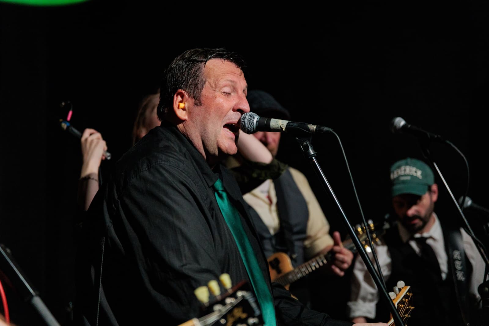 Band beim dem Konzert in Dublin