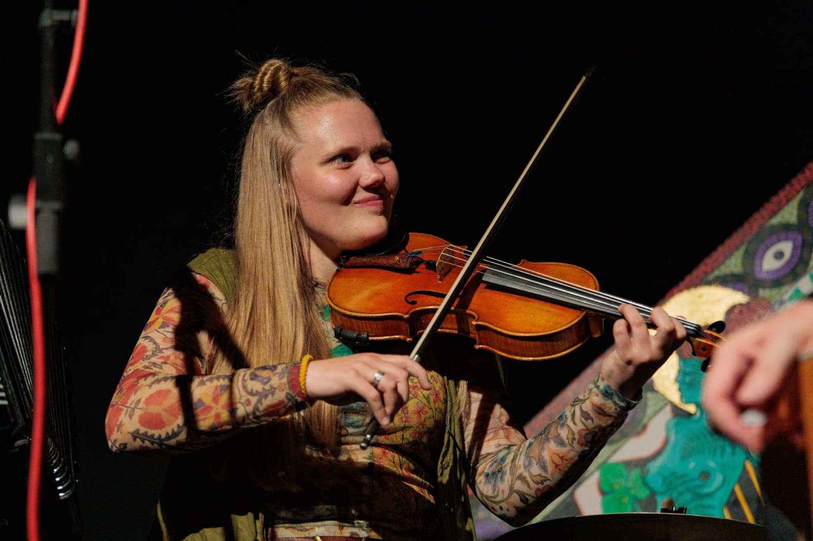 Band beim dem Konzert in Dublin