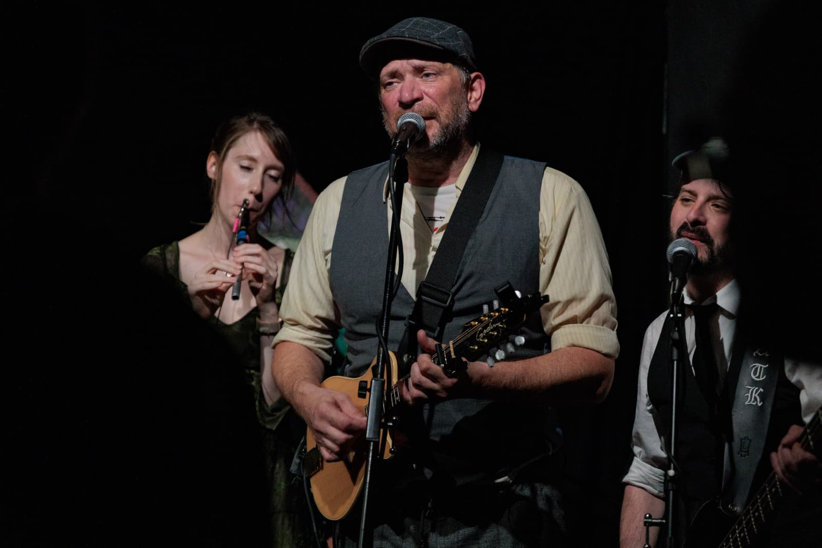 Band beim dem Konzert in Dublin