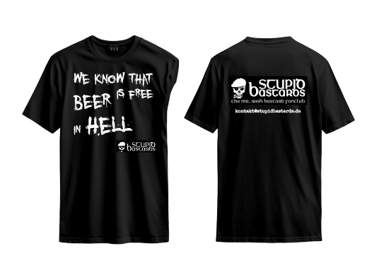 T-Shirt des FC Stupid Bastards